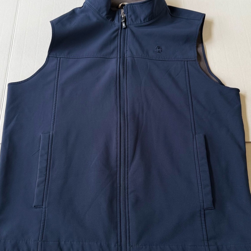 Izod Men's Navy Blue Vest